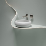 Умывальник 360х360х120мм чаша Element CeramicaNova накладная круглая CN6050/Италия — изображение 8