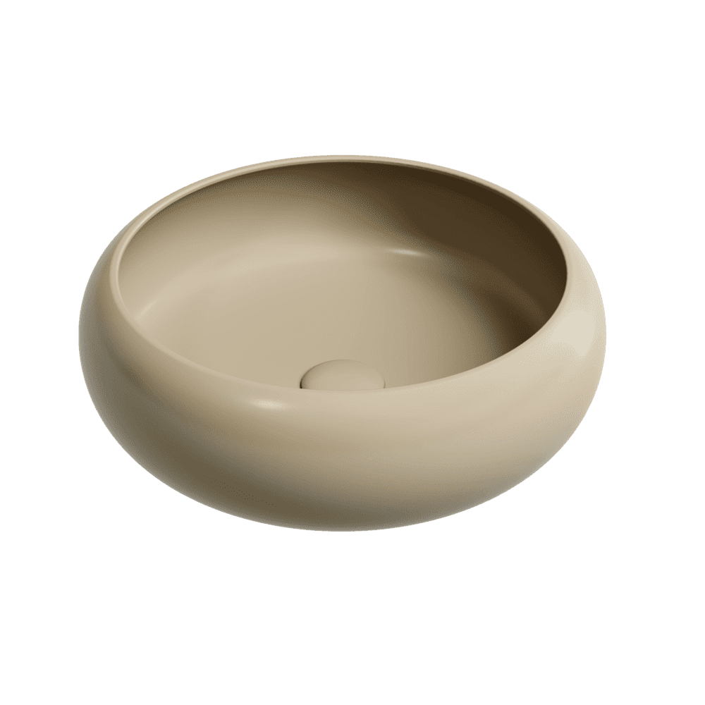 Умывальник 360х360х120мм чаша Element CeramicaNova накладная круглая CN6050MC/Италия