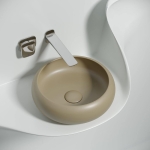 Умывальник 360х360х120мм чаша Element CeramicaNova накладная круглая CN6050MC/Италия — изображение 2