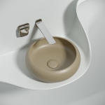 Умывальник 360х360х120мм чаша Element CeramicaNova накладная круглая CN6050MC/Италия — изображение 4