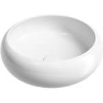 Умывальник 360х360х120мм чаша Element CeramicaNova накладная круглая CN6050MW/Италия