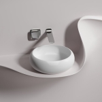 Умывальник 360х360х120мм чаша Element CeramicaNova накладная круглая CN6050MW/Италия — изображение 3