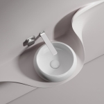 Умывальник 360х360х120мм чаша Element CeramicaNova накладная круглая CN6050MW/Италия — изображение 4