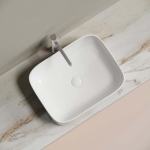 Умывальник 505х380х150мм чаша Element CeramicaNova накладная прямоугольная CN6052/Италия — изображение 3