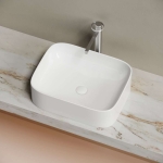 Умывальник 505х380х150мм чаша Element CeramicaNova накладная прямоугольная CN6052/Италия — изображение 5