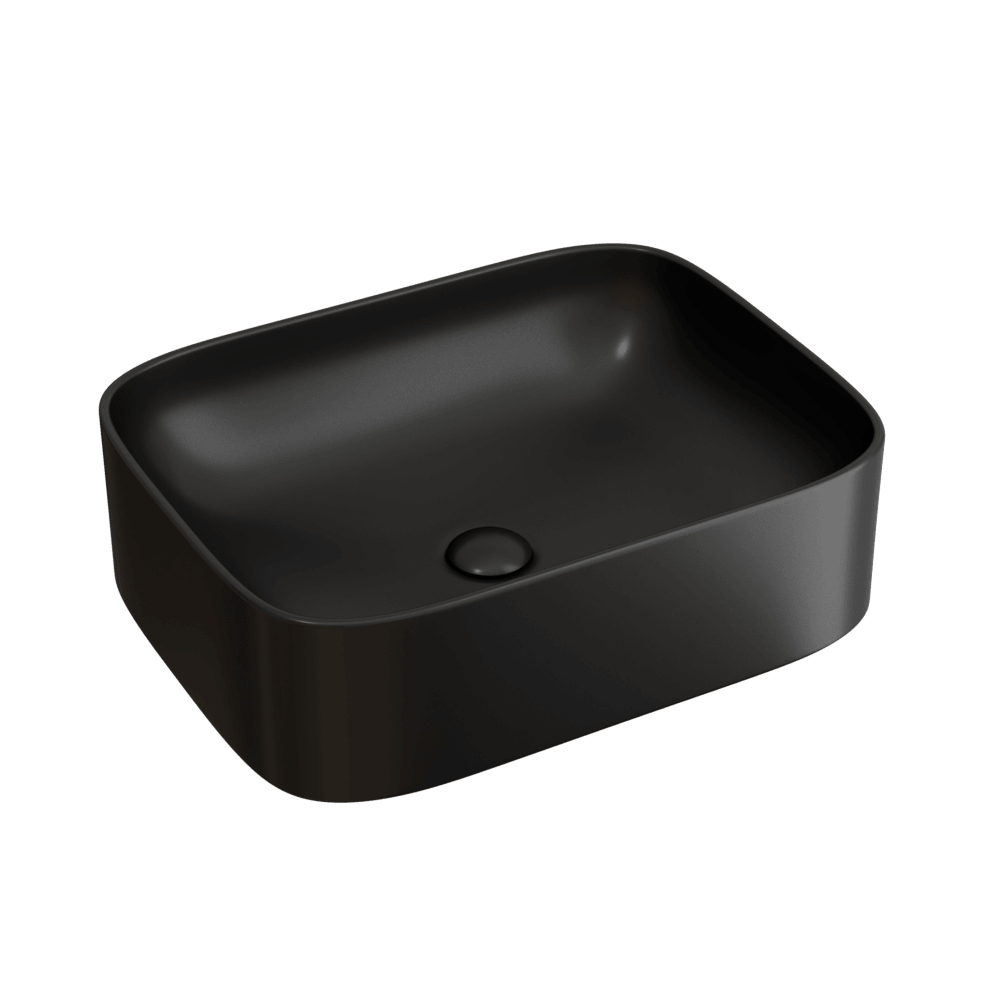 Умывальник 505х380х150мм чаша Element CeramicaNova накладная прямоугольная CN6052MB/Италия