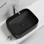 Умывальник 505х380х150мм чаша Element CeramicaNova накладная прямоугольная CN6052MB/Италия — изображение 2