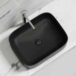 Умывальник 505х380х150мм чаша Element CeramicaNova накладная прямоугольная CN6052MB/Италия — изображение 4