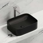 Умывальник 505х380х150мм чаша Element CeramicaNova накладная прямоугольная CN6052MB/Италия — изображение 5