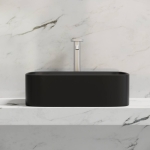 Умывальник 505х380х150мм чаша Element CeramicaNova накладная прямоугольная CN6052MB/Италия — изображение 6