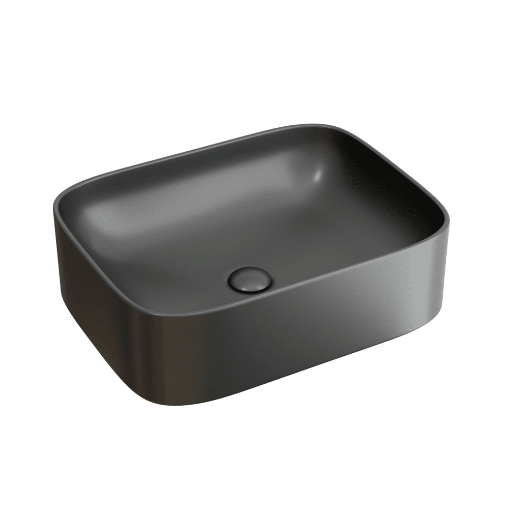 Умывальник 505х380х150мм чаша Element CeramicaNova накладная прямоугольная CN6052MDH/Италия