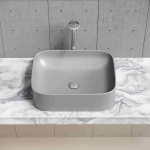 Умывальник 505х380х150мм чаша Element CeramicaNova накладная прямоугольная CN6052MH/Италия — изображение 3