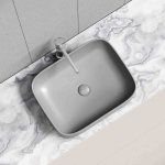 Умывальник 505х380х150мм чаша Element CeramicaNova накладная прямоугольная CN6052MH/Италия — изображение 4