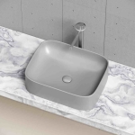 Умывальник 505х380х150мм чаша Element CeramicaNova накладная прямоугольная CN6052MH/Италия — изображение 6