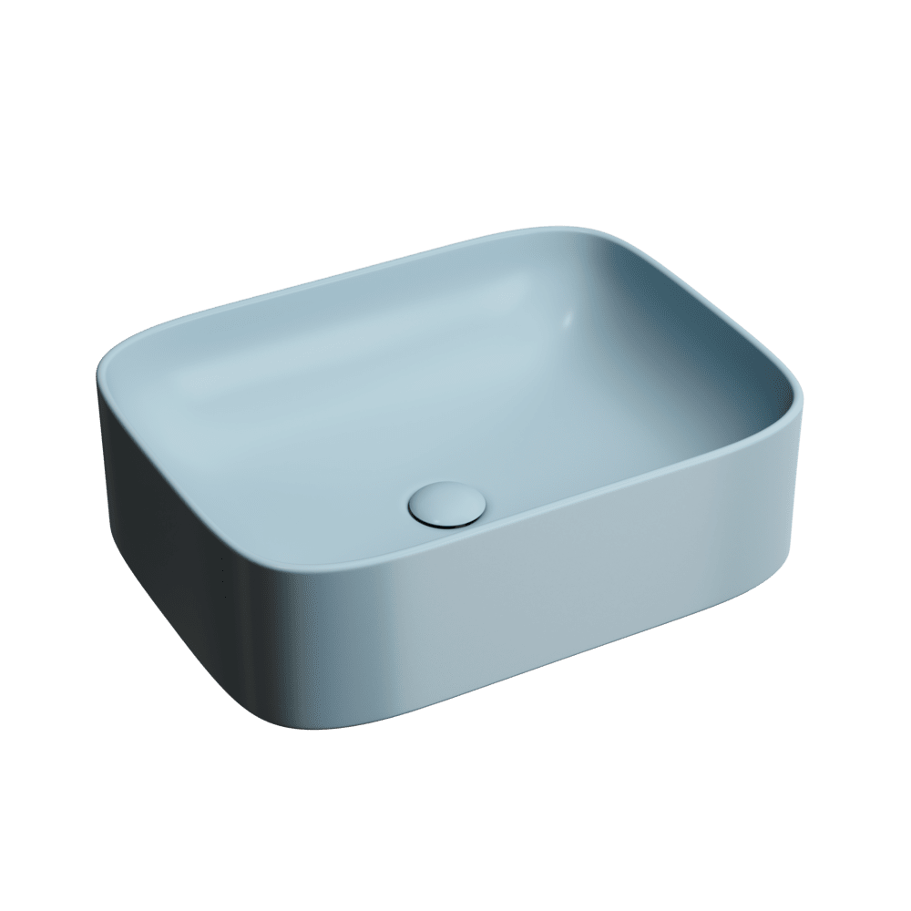 Умывальник 505х380х150мм чаша Element CeramicaNova накладная прямоугольная CN6052ML/Италия