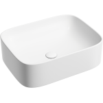 Умывальник 505х380х150мм чаша Element CeramicaNova накладная прямоугольная CN6052MW/Италия