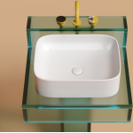 Умывальник 505х380х150мм чаша Element CeramicaNova накладная прямоугольная CN6052MW/Италия — изображение 3