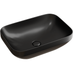 Умывальник 500х359х145мм чаша Element CeramicaNova накладная прямоугольная CN6055MB/Италия