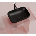 Умывальник 500х359х145мм чаша Element CeramicaNova накладная прямоугольная CN6055MB/Италия — изображение 3