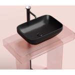 Умывальник 500х359х145мм чаша Element CeramicaNova накладная прямоугольная CN6055MB/Италия — изображение 6