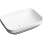 Умывальник 500х359х145мм чаша Element CeramicaNova накладная прямоугольная CN6055MW/Италия