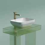 Умывальник 500х359х145мм чаша Element CeramicaNova накладная прямоугольная CN6055MW/Италия — изображение 8