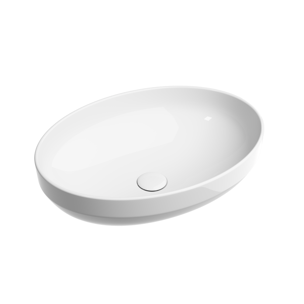 Умывальник 502х363х145мм чаша Element CeramicaNova накладная овальная CN6056/Италия