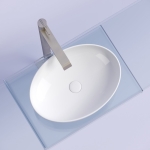 Умывальник 502х363х145мм чаша Element CeramicaNova накладная овальная CN6056/Италия — изображение 4