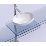 Умывальник 502х363х145мм чаша Element CeramicaNova накладная овальная CN6056/Италия — изображение 6