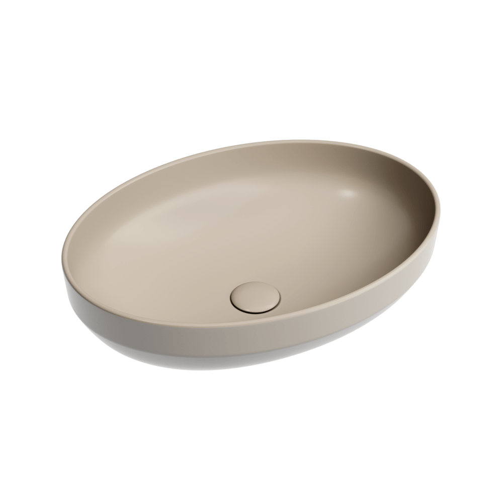 Умывальник 502х363х145мм чаша Element CeramicaNova накладная овальная CN6056MC/Италия