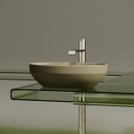 Умывальник 502х363х145мм чаша Element CeramicaNova накладная овальная CN6056MC/Италия — изображение 7