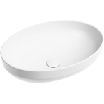 Умывальник 502х363х145мм чаша Element CeramicaNova накладная овальная CN6056MW/Италия