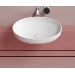 Умывальник 502х363х145мм чаша Element CeramicaNova накладная овальная CN6056MW/Италия — изображение 8