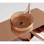 Умывальник 360х360х112мм чаша CRISTAL CeramicaNova накладная круглая CN6058/Италия — изображение 3