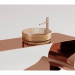 Умывальник 360х360х112мм чаша CRISTAL CeramicaNova накладная круглая CN6058/Италия — изображение 5