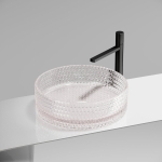 Умывальник 360х360х112мм чаша CRISTAL CeramicaNova накладная круглая CN6061/Италия — изображение 2
