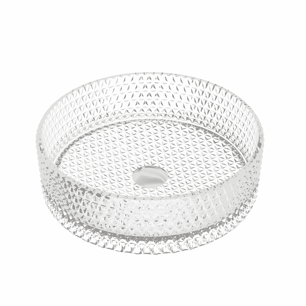 cn6062-1 Умывальник 360х360х112мм чаша CRISTAL CeramicaNova накладная круглая CN6062/Италия — изображение 1