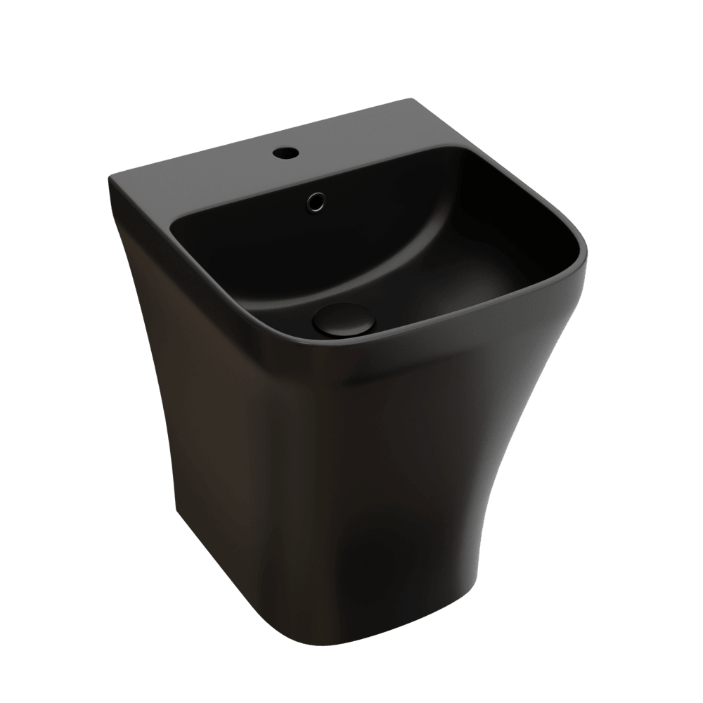 Умывальник 365х406х447мм чаша Dion CeramicaNova подвесная прямоугольная CN6067MB/Италия