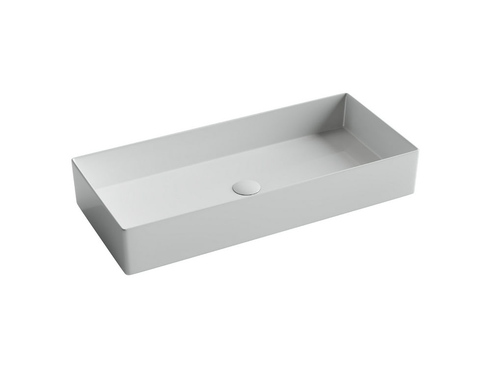 Раковина 801х361х130мм Element CeramicaNova накладная прямоугольная CN6072/Италия