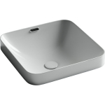 Умывальник 438х438х172мм чаша Element CeramicaNova встраиваемый сверху в столешницу квадратный CN6077/Италия