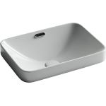 Умывальник 460х330х170мм чаша Element CeramicaNova встраиваемый сверху в столешницу прямоугольный CN6078/Италия