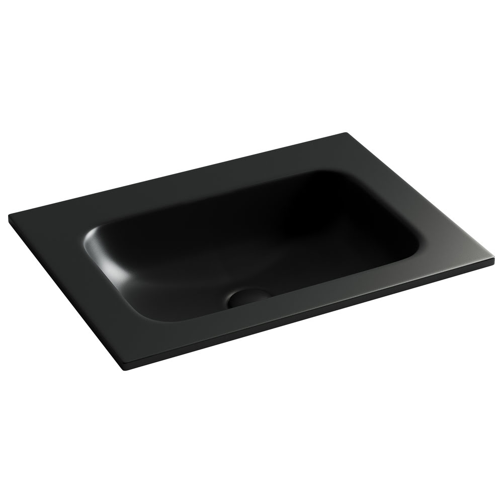 Умывальник 610х457х137мм Grace CeramicaNova накладной прямоугольный CN7011MBwx/Италия