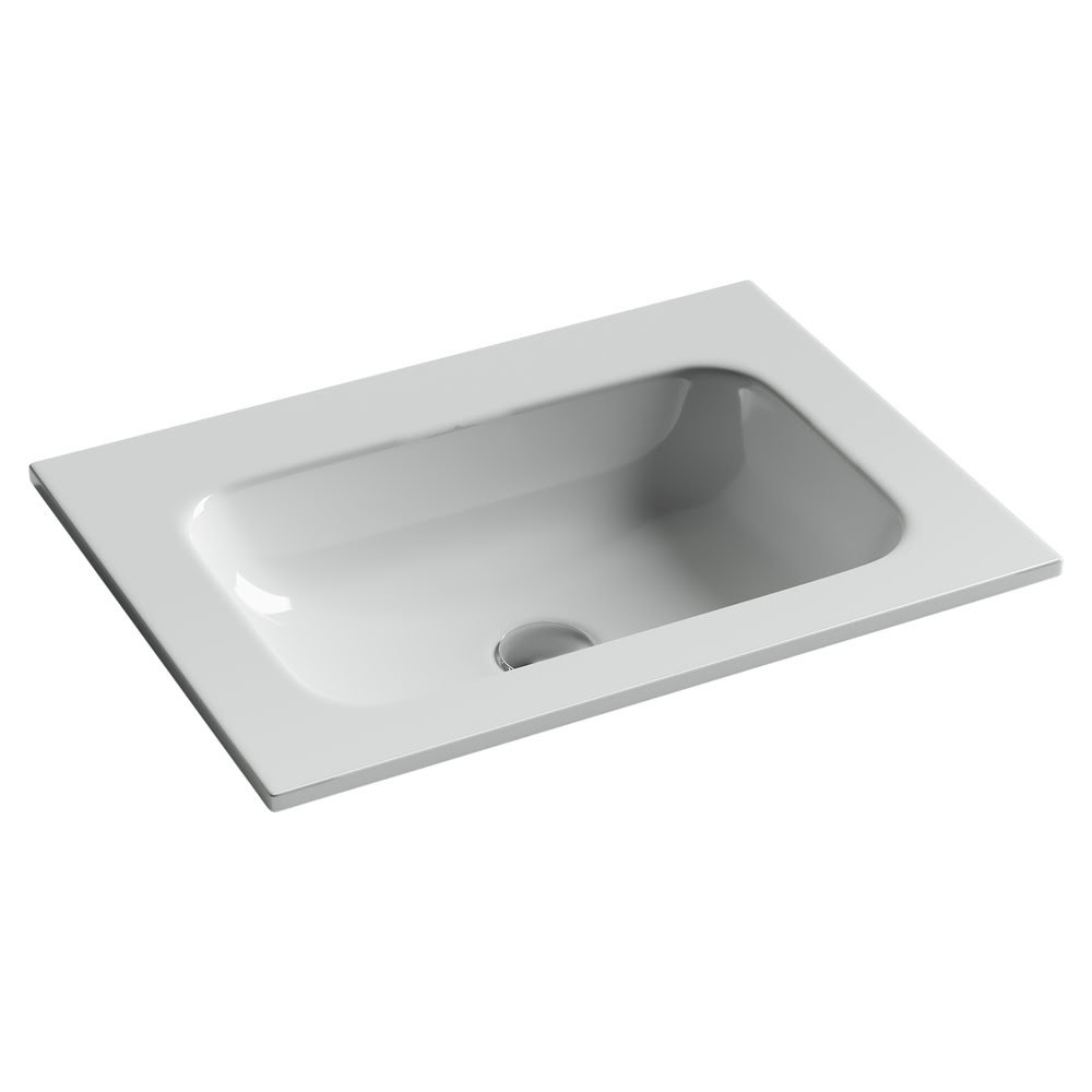 cn7011wx_png-1 Умывальник 610х457х137мм Grace CeramicaNova накладной прямоугольный CN7011wx/Италия — изображение 1