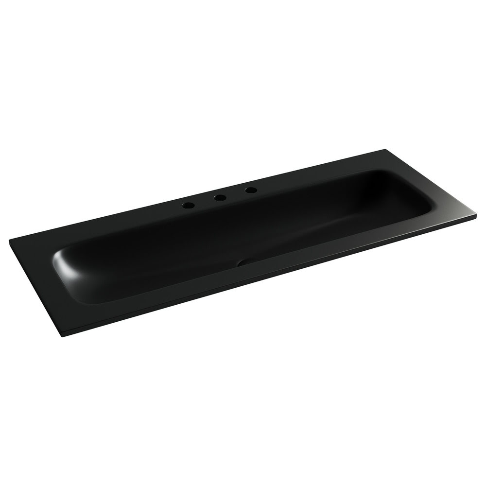Умывальник 1210х457х137мм Grace CeramicaNova накладной прямоугольный CN7024MB/Италия