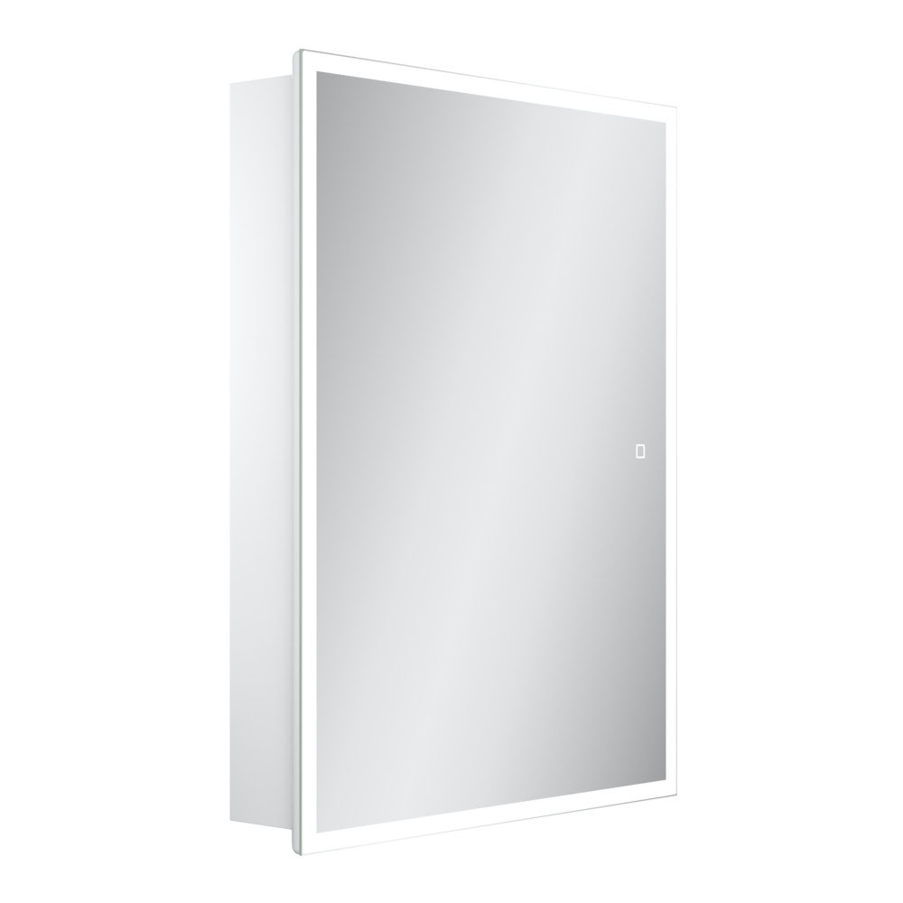 Зеркальный шкаф 60х80х14см SANCOS Cube с LED-подсветкой/Италия