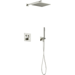 Душевой комплект с термостатом SC9022BN Sancos Linn с внутренней частью Брашированный никель/Италия