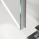 Шкаф-зеркало 90x70 см из алюминия SANCOS Evoke SC8090 с LED подсветкой — изображение 8