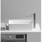 Раковина 485x305x135мм Element CeramicaNova накладная со смещенным сливом прямоугольная CN5050/Италия — изображение 9