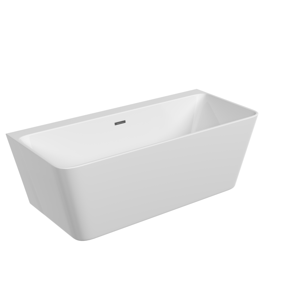 fb14_png_01-1 Ванна 170x75 см акриловая отдельностоящая Square CeramicaNova/Италия — изображение 1