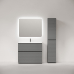 Тумба 100 см Folk Floor Ergraut soft Напольная Sancos с умывальником CN7013 — изображение 3